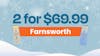 2 for $69.99 - Farnsworth Premium Pre-roll Packs