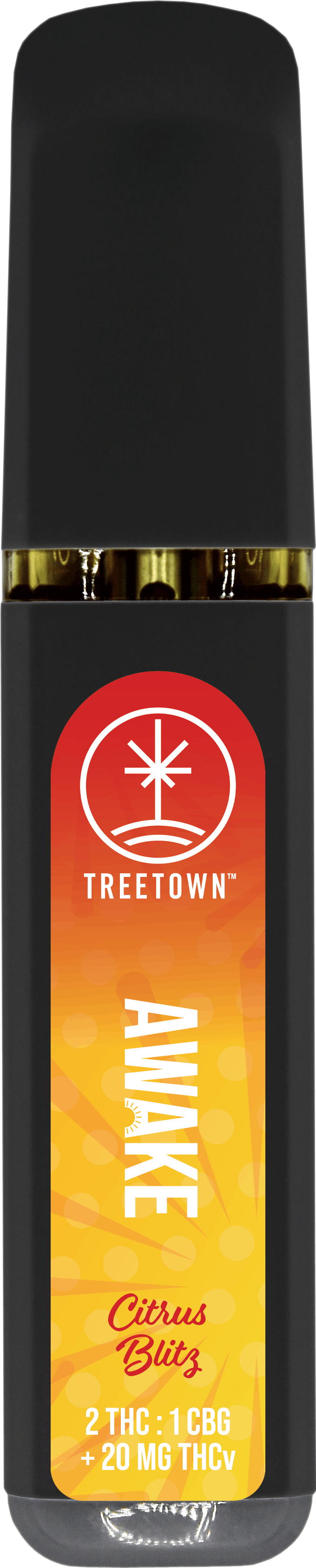 Product: 2:1 Awake | Citrus Blitz | Disposable | THC x CBG x 20mg THCv | TreeTown