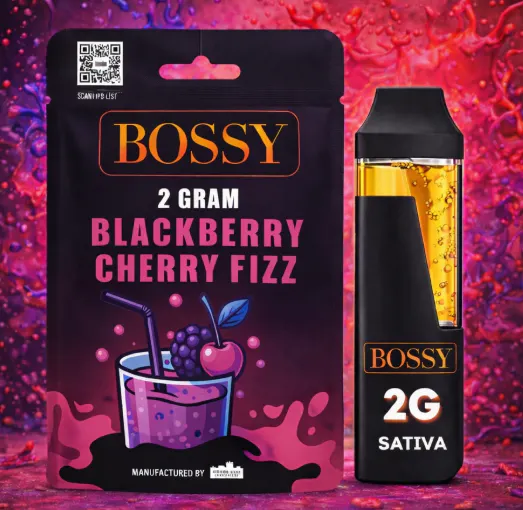 Blackberry Cherry Fizz | 2g | Disposable | Bossy | Bloom City Club
