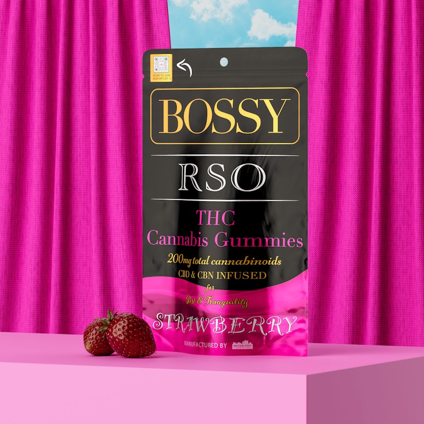 Bossy - Strawberry RSO 200mg Gummies