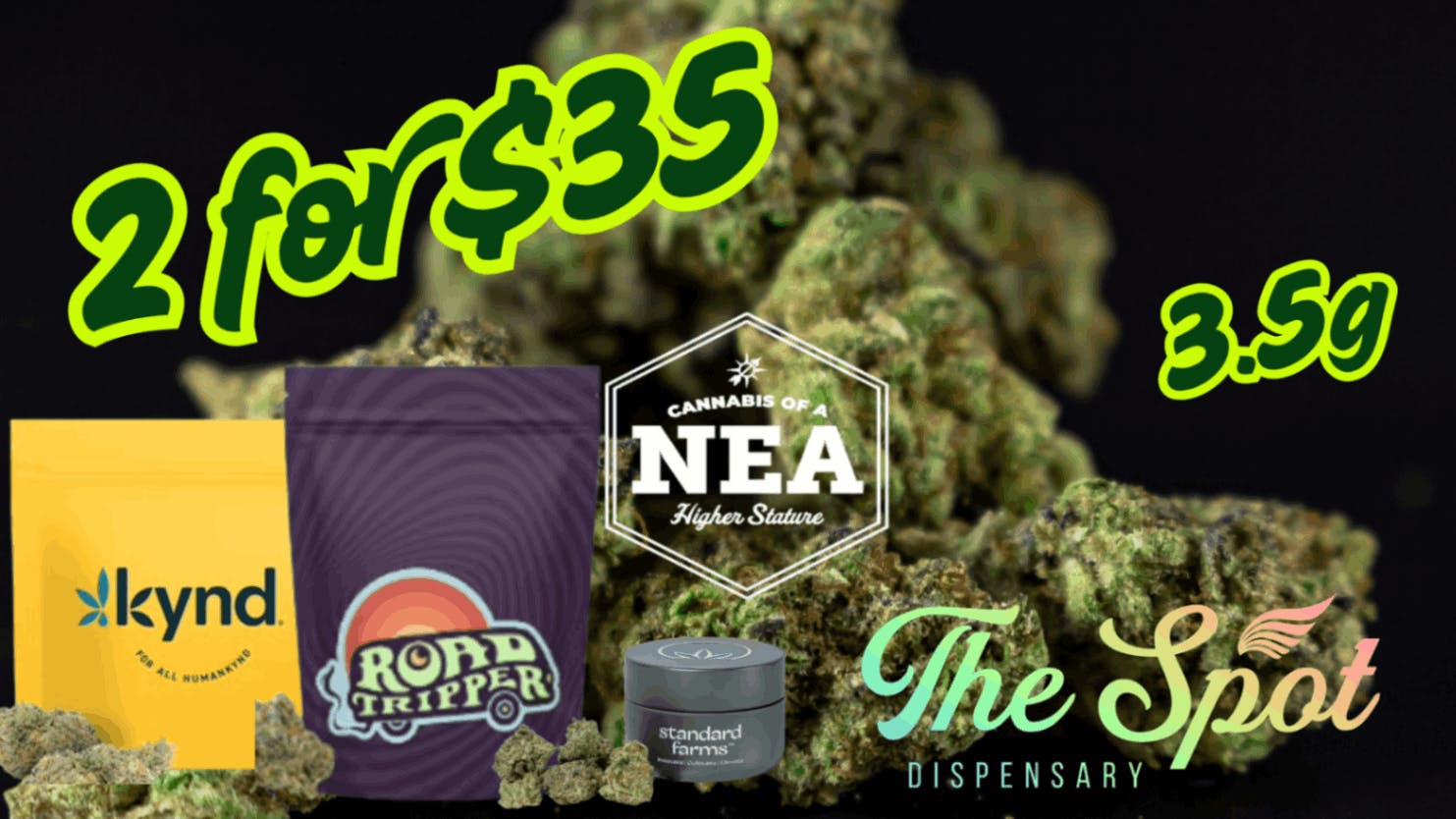 2 Eighths For $35