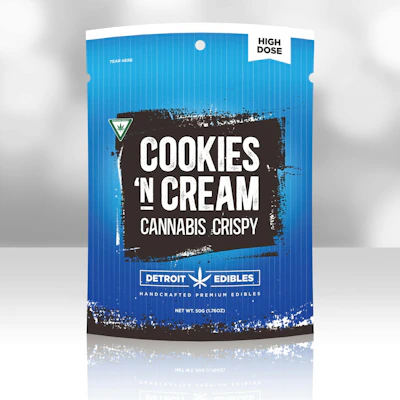 Detroit Edibles  - 200mg Crispy - Cookies 'N Cream