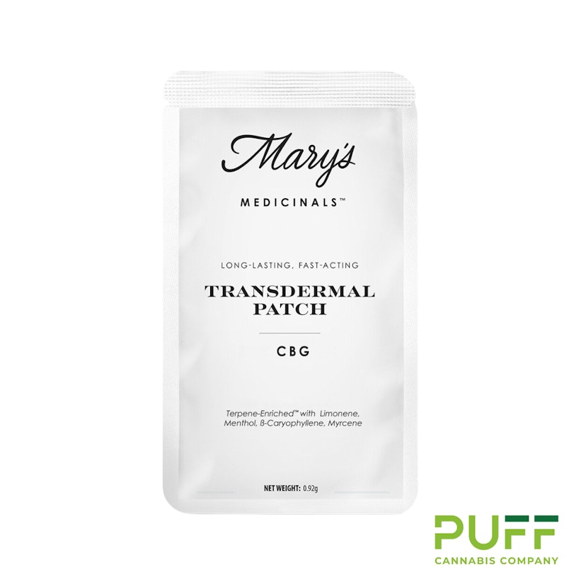 Mary's | 20mg Patches | CBG