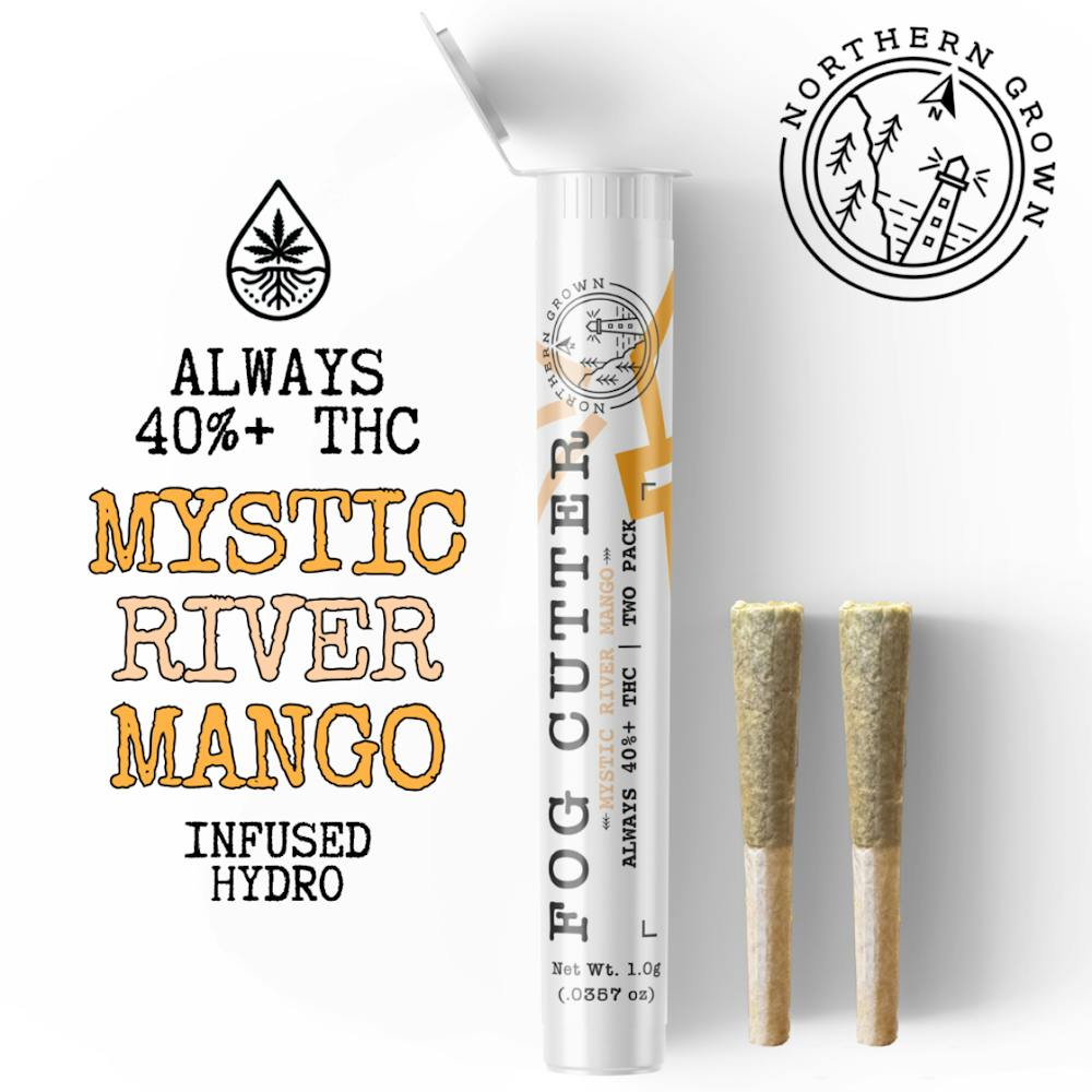 Product Mystic River Mango Distillate Infused | Pre Rolls 2pk