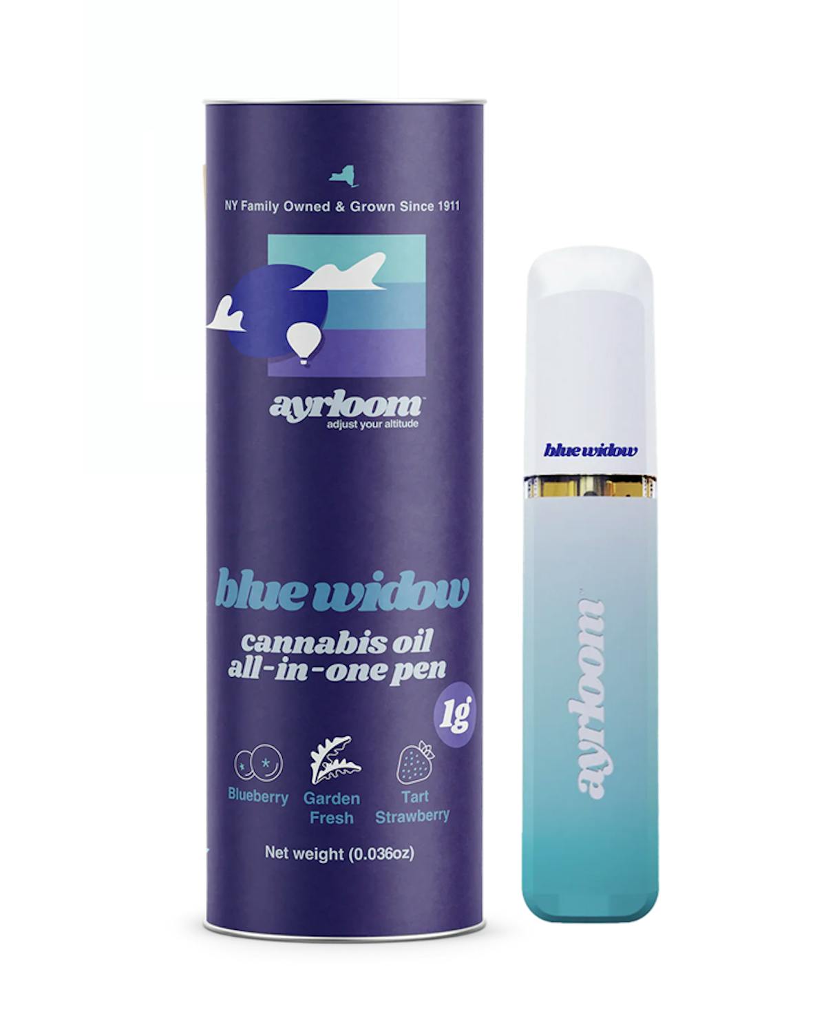 Photo of Ayrloom | Blue Widow | All-In-One Vape 1g