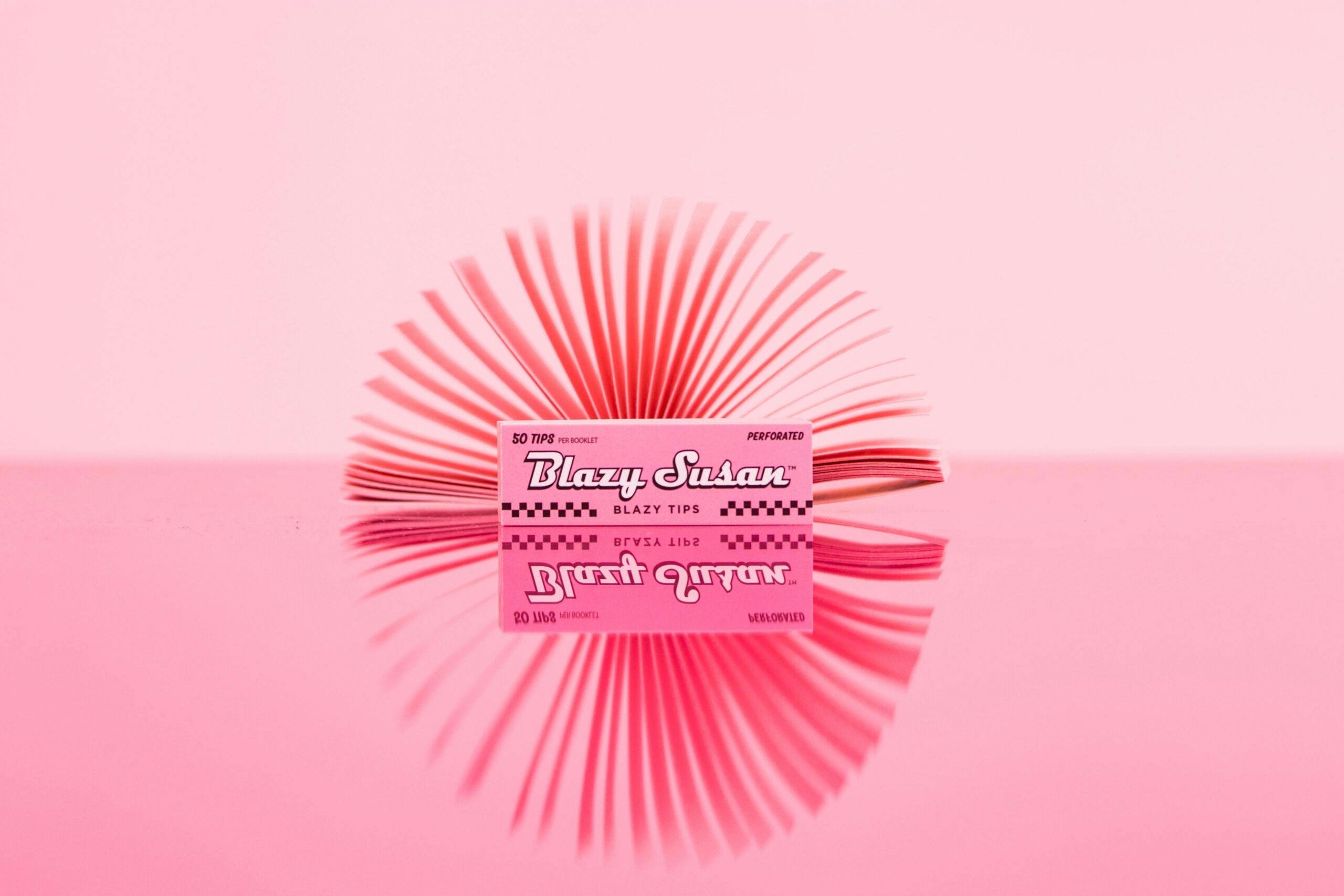 Blazy Susan | Blazy Filter Tips | 25pk | Pink