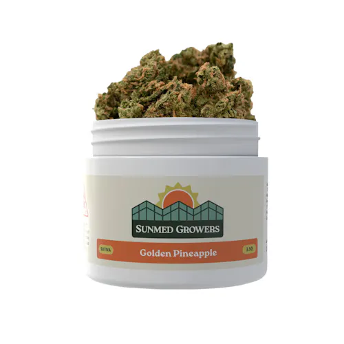 SunMed Golden Pineapple Flower-2
