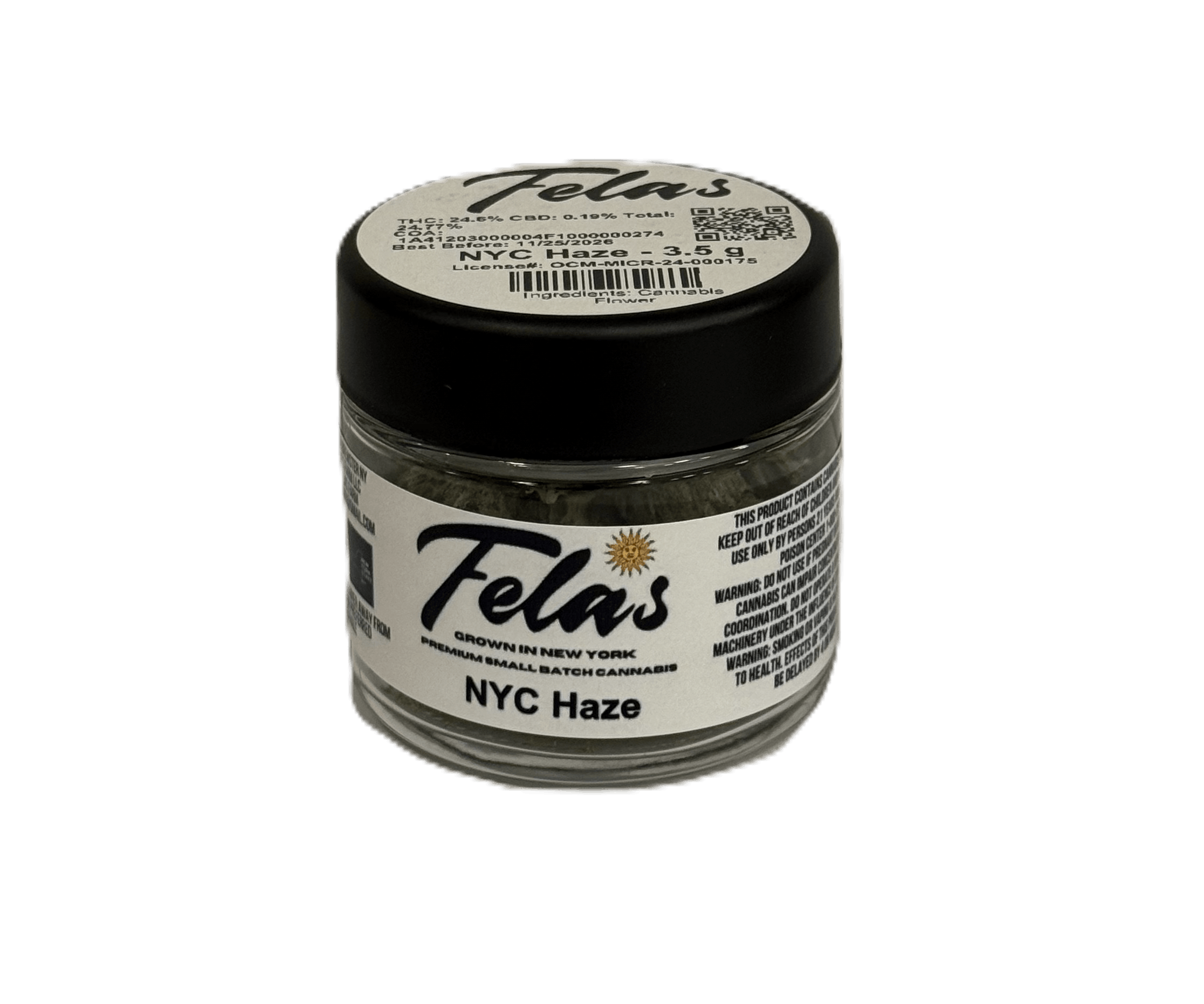 Felas | NYC Haze | 3.5g (Premium Cannabis)