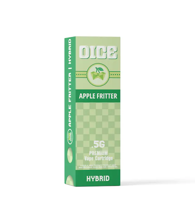 Dice Distillate Vape Cart Apple Fritter .5g (hybrid, cartridges)