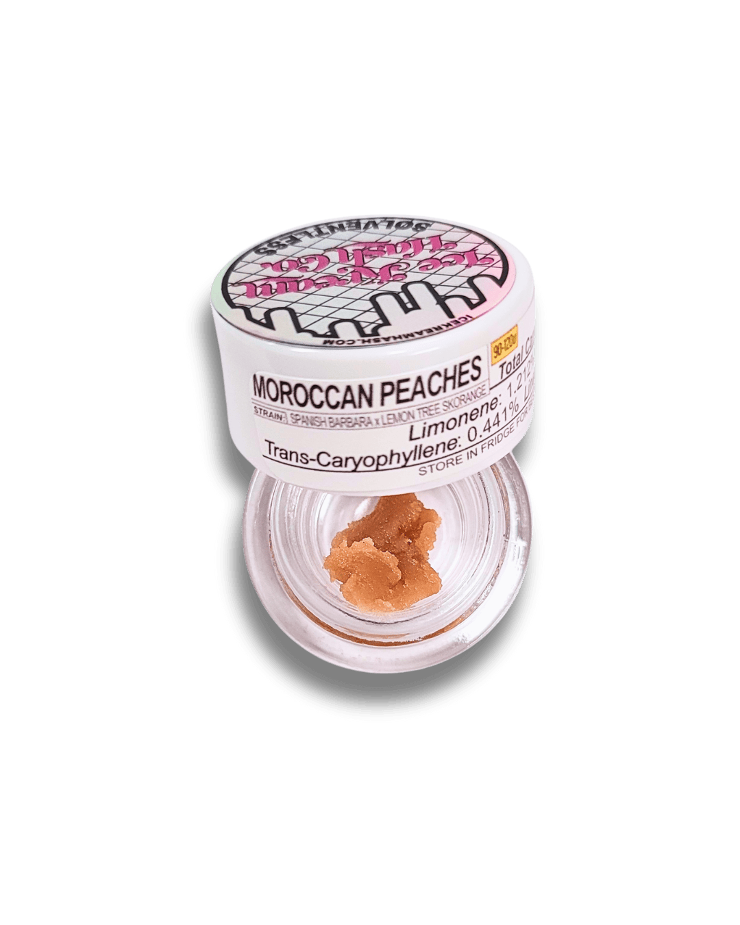 Ice Kream Hash Co - Moroccan Peaches - 0.5g Live Rosin Vape