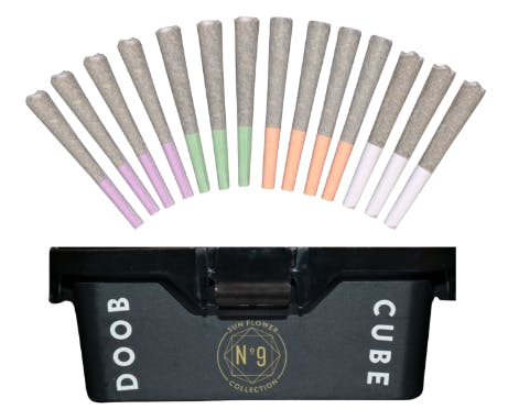 Photo of No.9 Collection – DOOB CUBE MICRO – 14 Variety Pack – 0.5g Pre-Rolls – 4 Different Strains