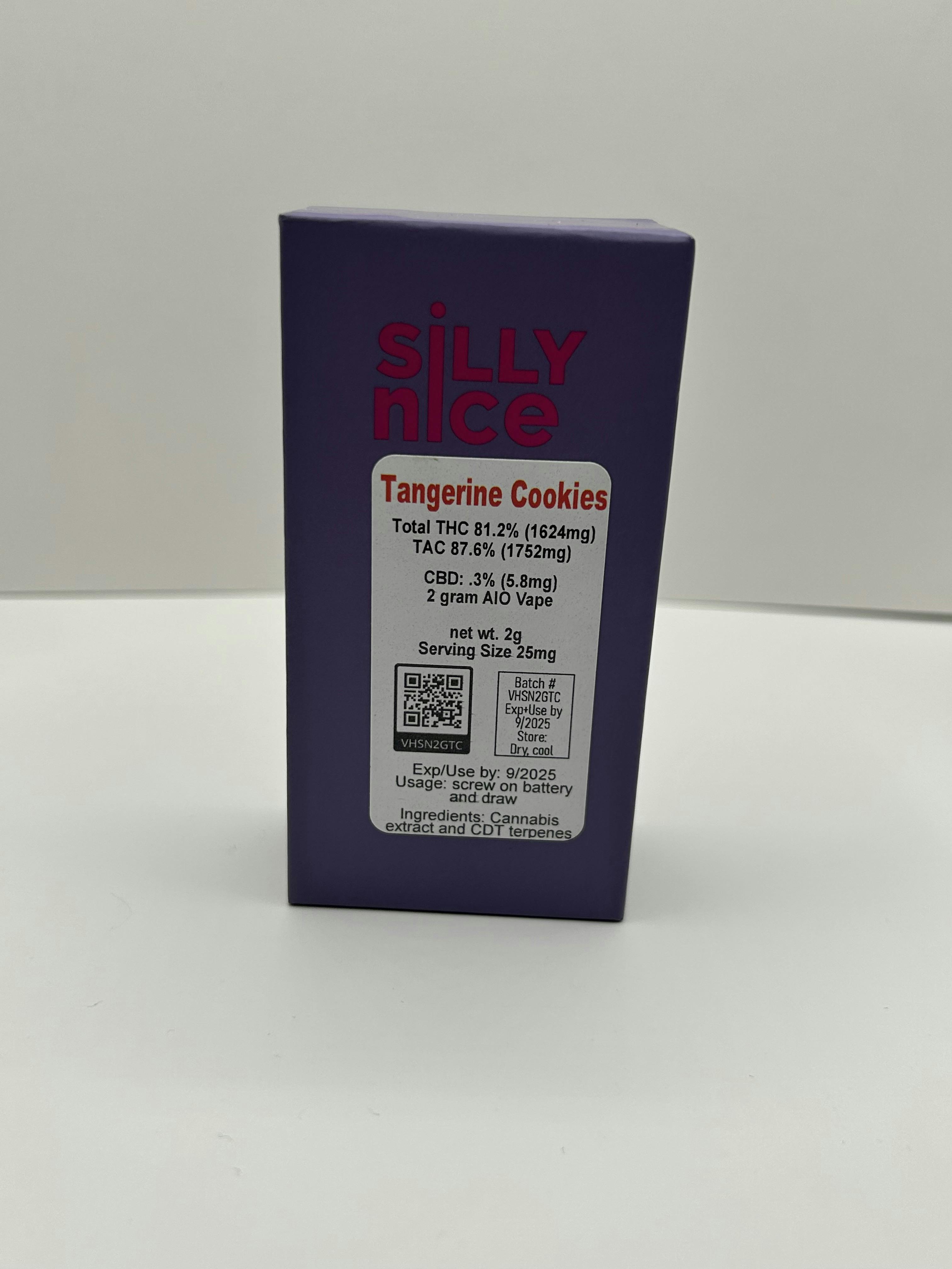 Photo of Silly Nice – Tangerine Cookies AIO Vape