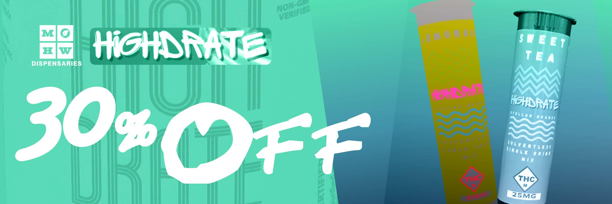 30% off highdrate