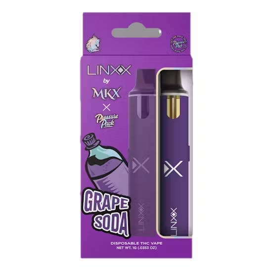 MKX x PRESSURE PACK | GRAPE SODA | LINXX DISPOSABLE HYBRID