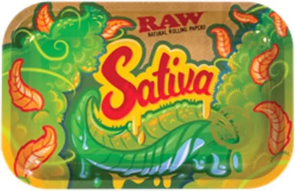 RAW Rolling Tray - Sativa