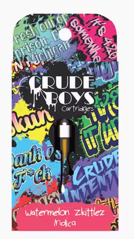 Crude Boys | Hippie Crack 1g Cartridge