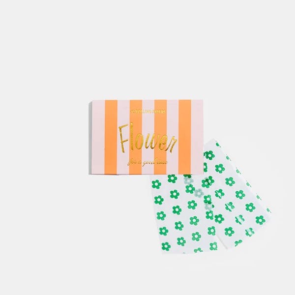 Edie Parker | Flower Rolling Papers | Leaf Print