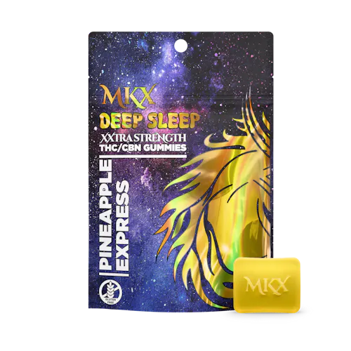 MKX Deep Sleep 200mg Gummies – Pineapple Express-active