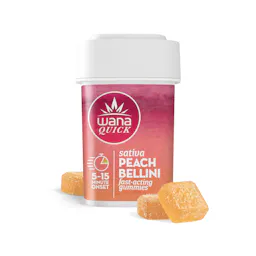 Quick Peach Bellini Fast-Acting Gummies-00506