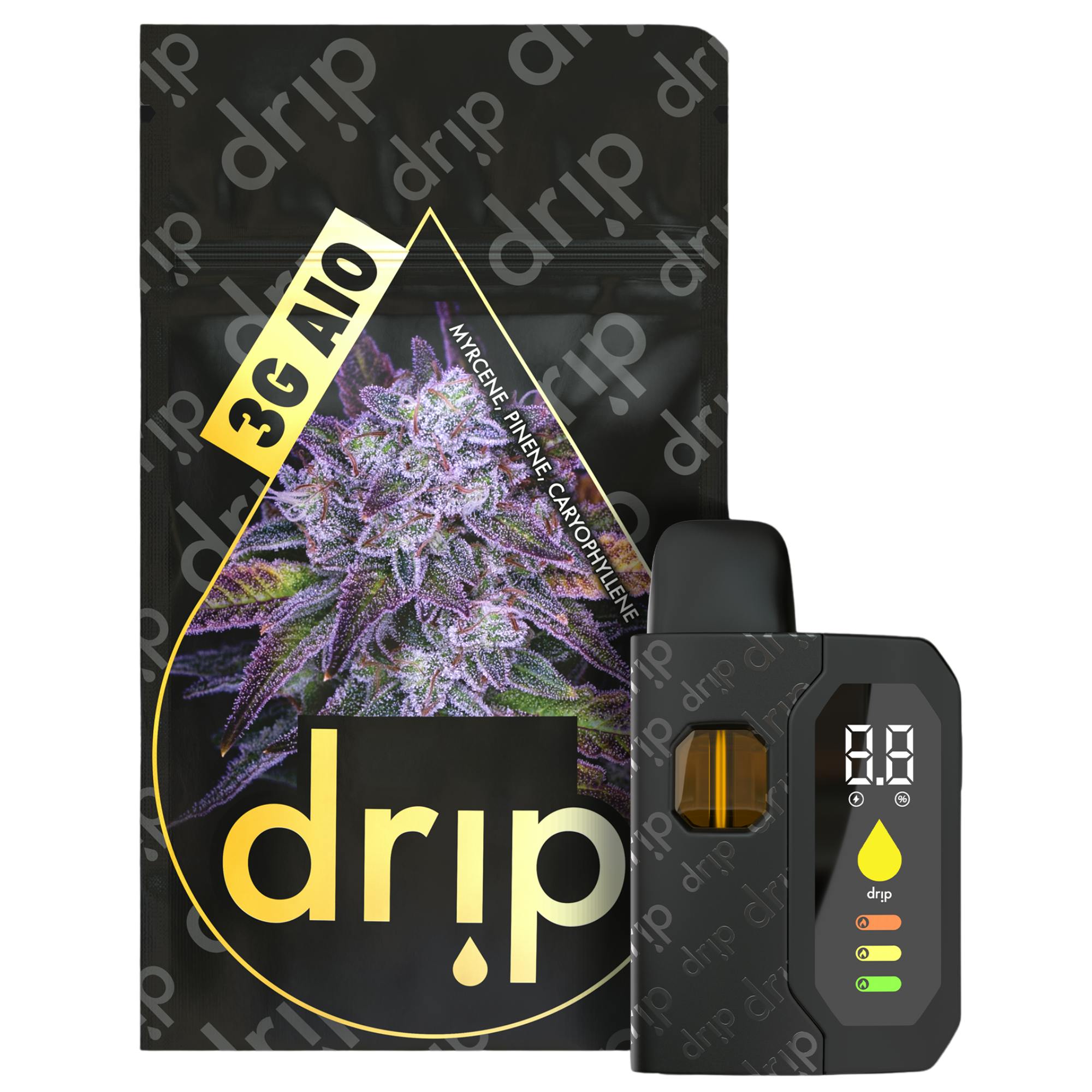 Drip Vaporizers 3g Sativa Disposable Vape Pen - Blue Dream