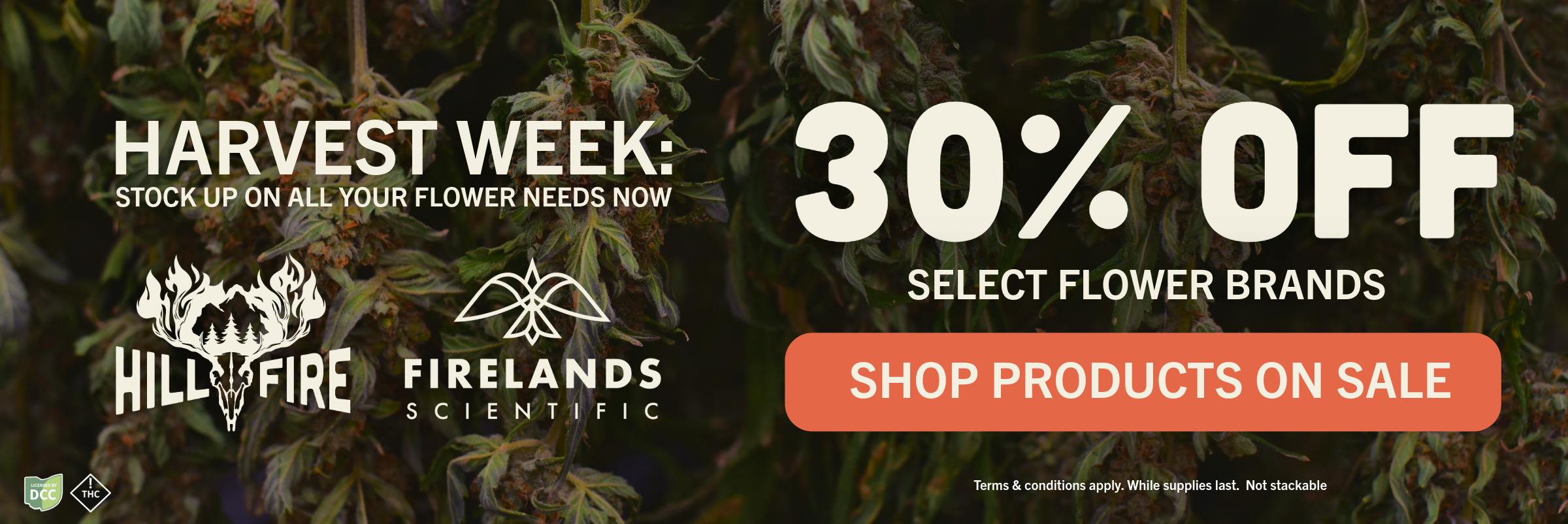 30% OFF FLOWER SALE