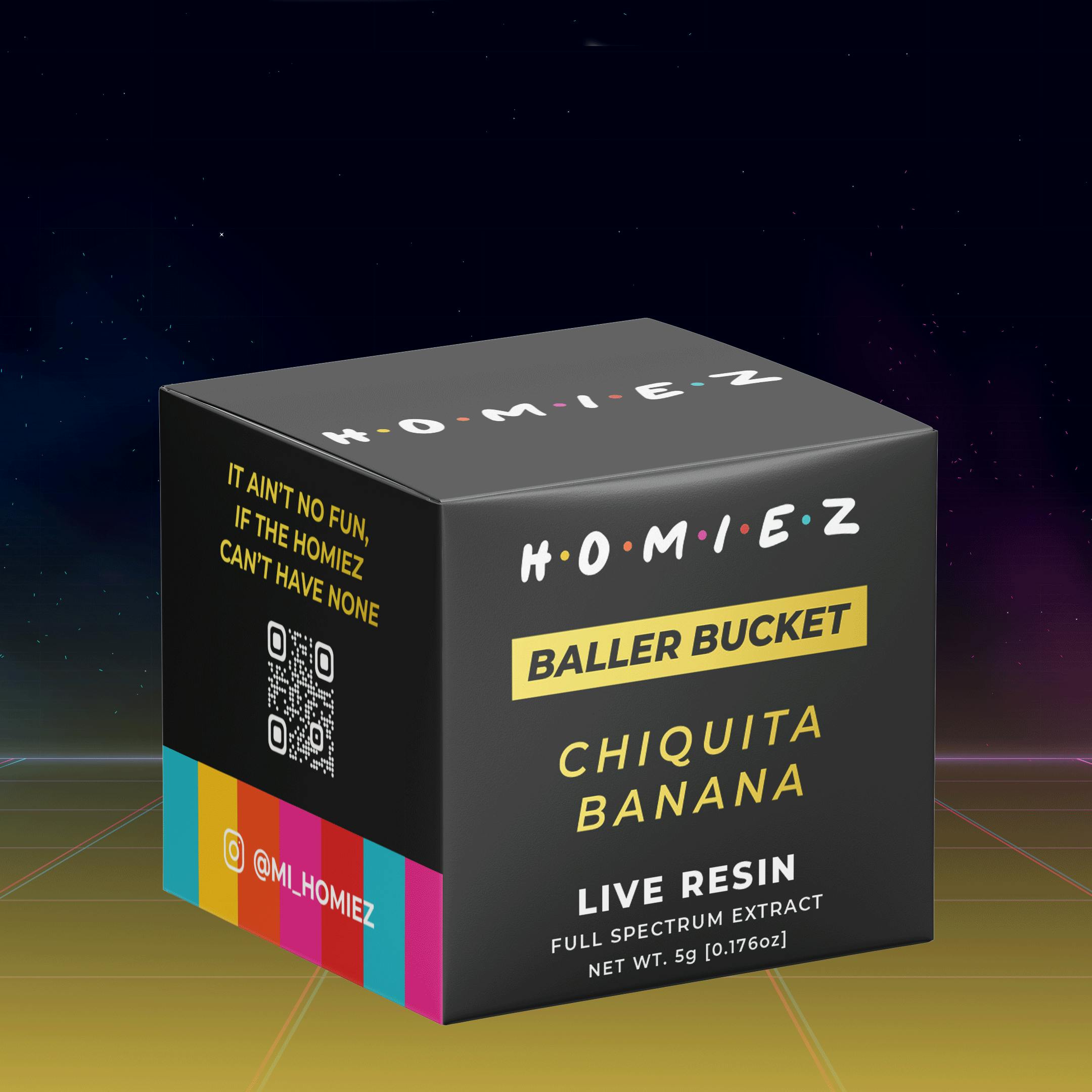 Homiez - 5g Baller Bucket - Chiquita Banana