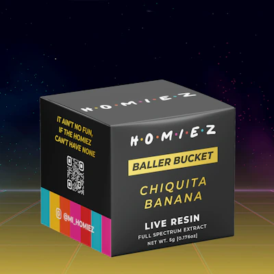 Homiez - 5g Baller Bucket - Chiquita Banana