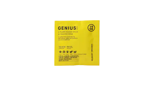1906 | 4 Genius pills | 2.5mg-active