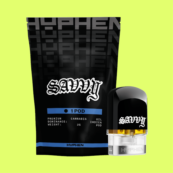 Hyphen x Savvy l Sour Tangie POD Cart l 2g - Eastern Green