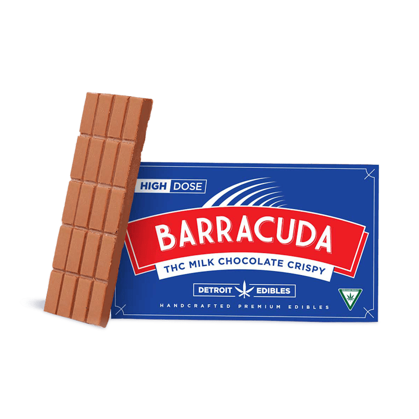 Milk Chocolate Crispy Barracuda Bar | 200mg