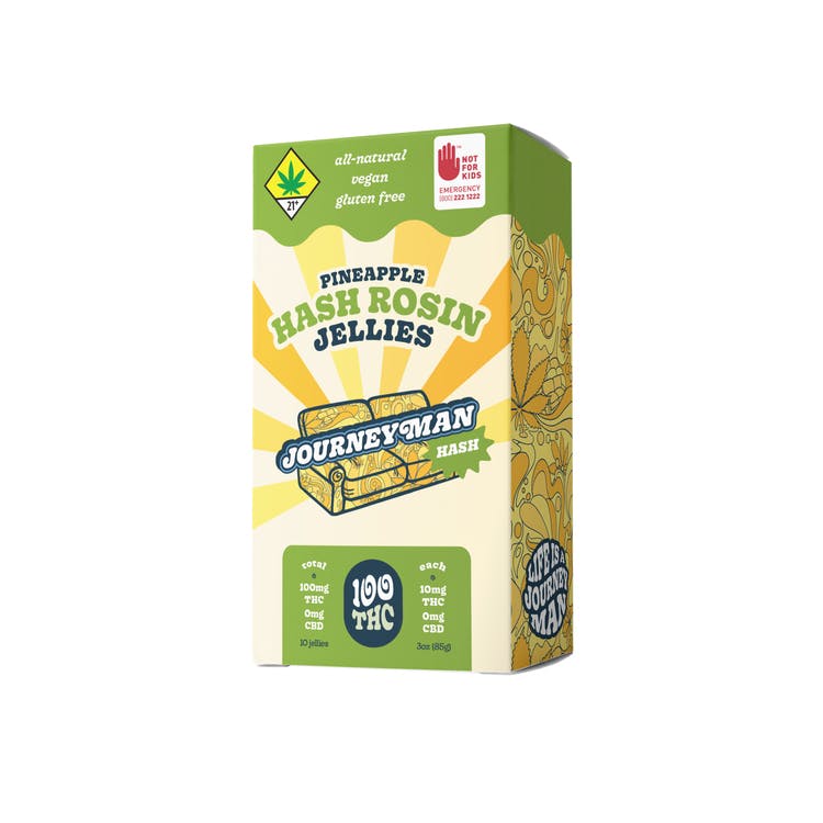 Journeyman: Pineapple - Hash Jellies 100mg