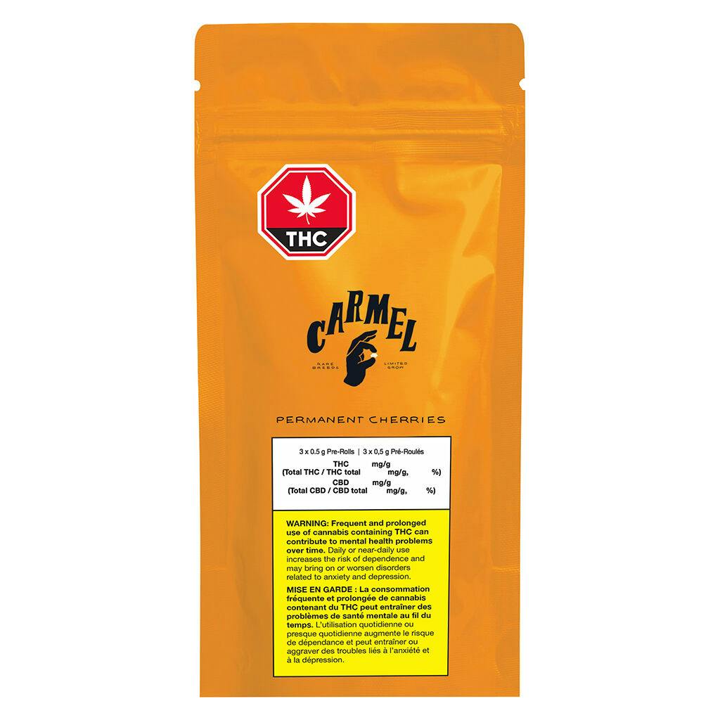 Carmel - permanent cherries prjs - 3x0. 5g