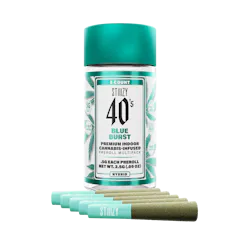 Blue Burst 40's Infused Pre-Roll 0.5g 5-pack | 2.5g