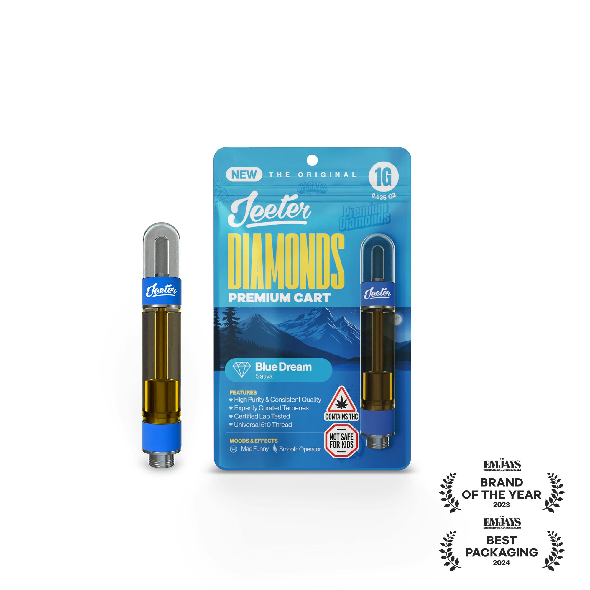 Jeeter - Blue Dream - Vape Cart - 1g