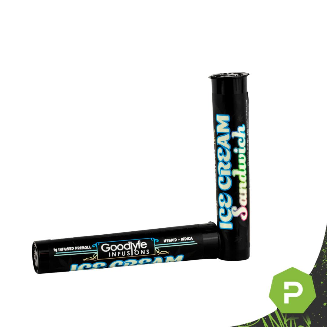 goodlyfe disposable vape Goodlyfe Infused Pre-Roll | Ice Cream Sandwich New Smoke Raz Vape TN9000: The Type:50mg / 1pc