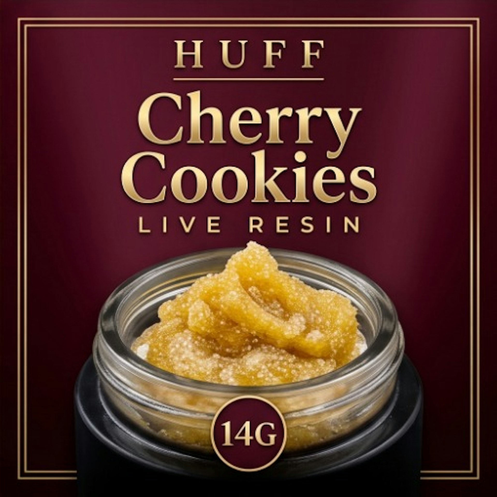 HUFF - Cherry Cookies 14G Live Resin Jar