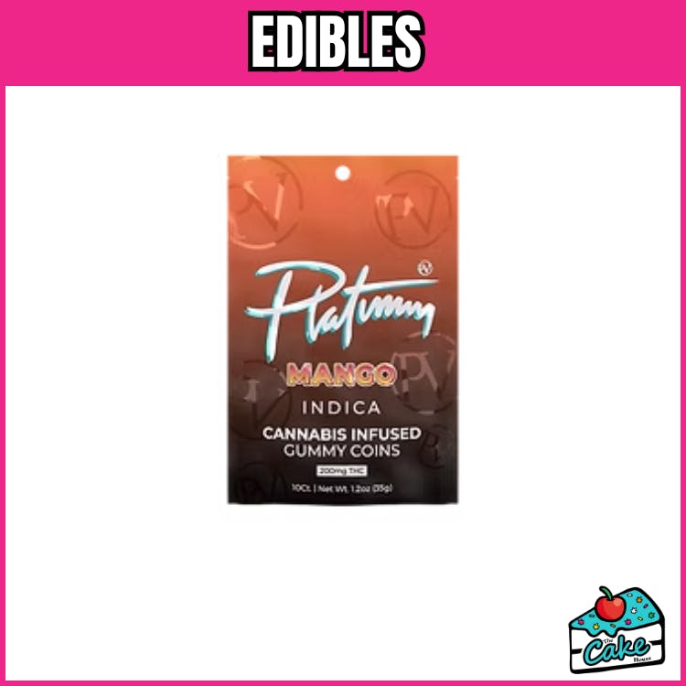 Platinum - 200MG Gummies - Mango