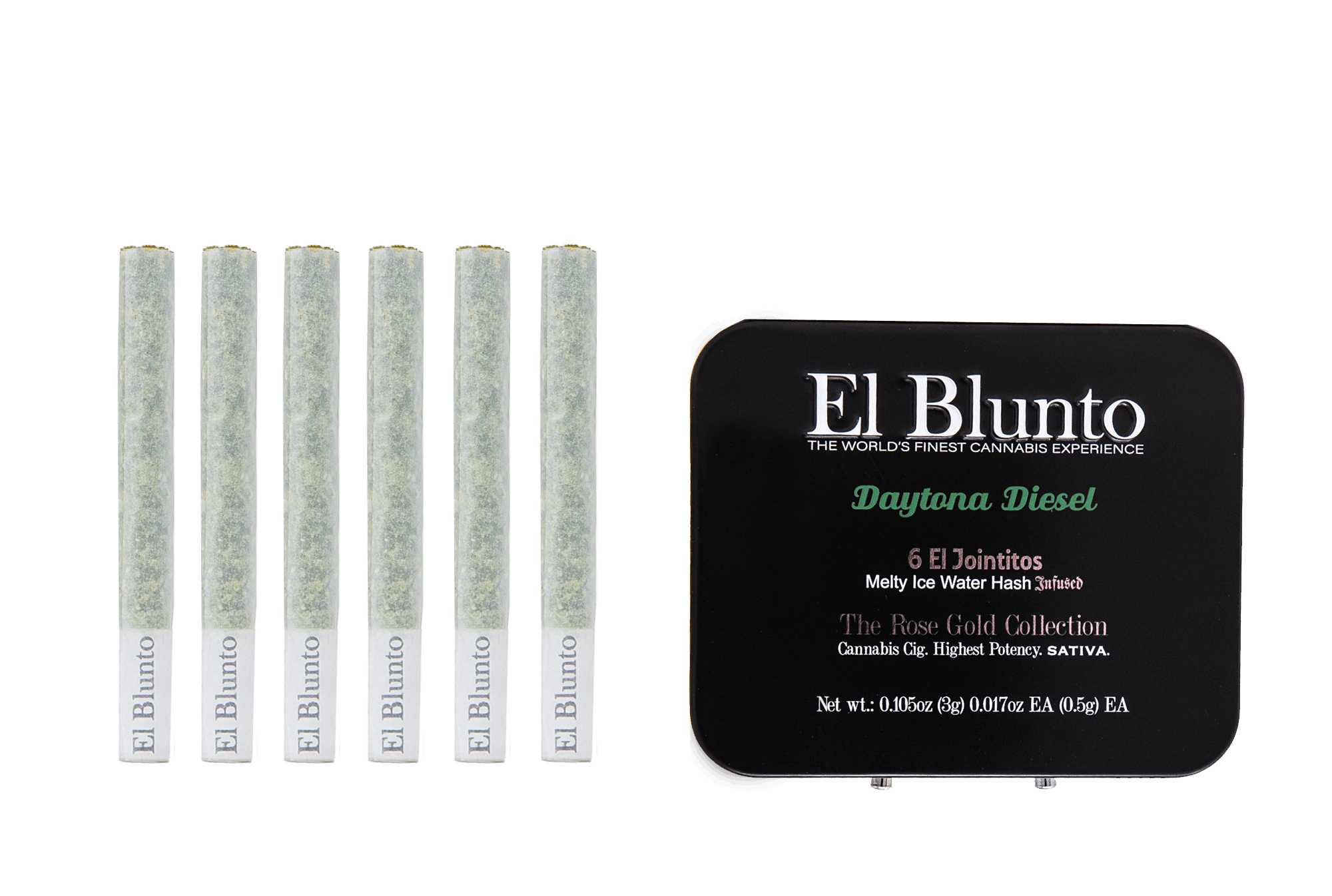 image of Daytona Diesel El Jointito 6-Pack Hash Infused | 3g