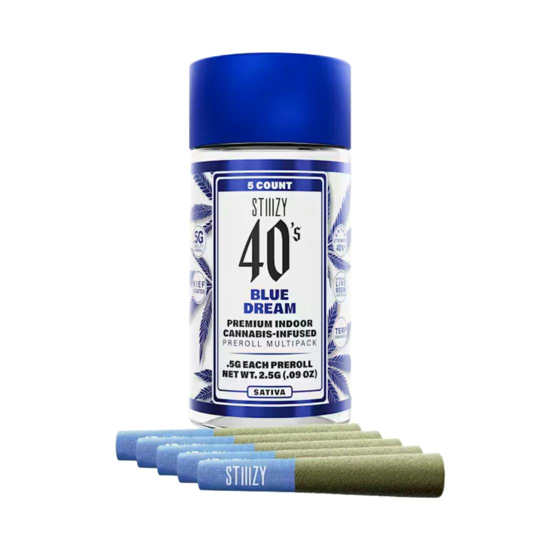 BLUE DREAM 5PK INFUSED PREROLLS