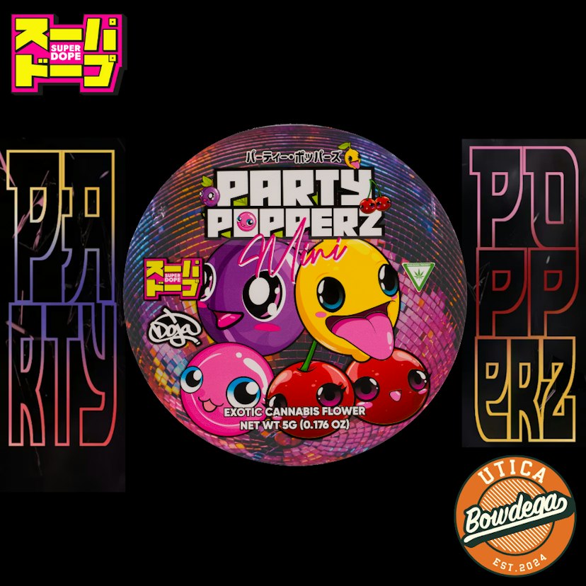 Super Dope | 5g Prepackaged Minis | Party Popperz