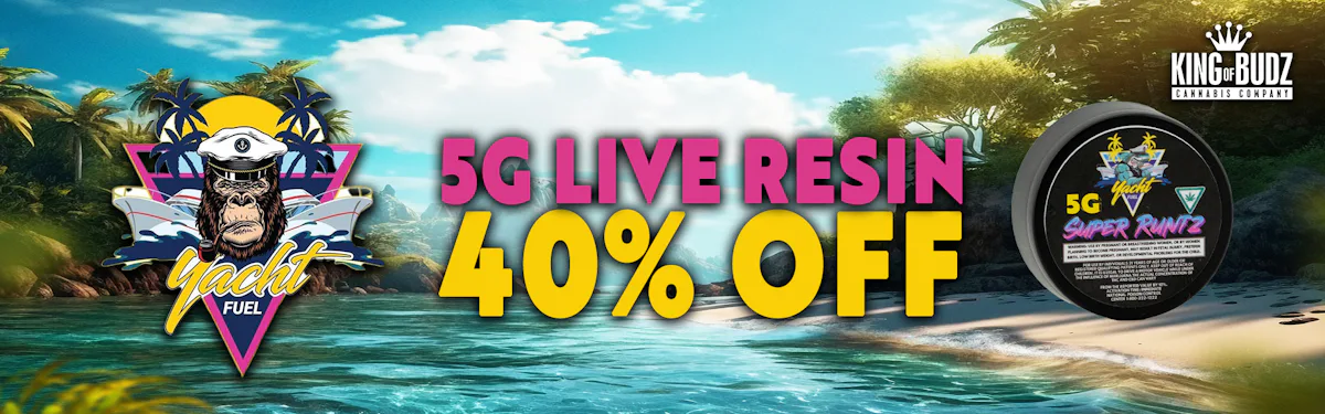 Yacht Fuel - 5g Live Resin - 40 Percent Off