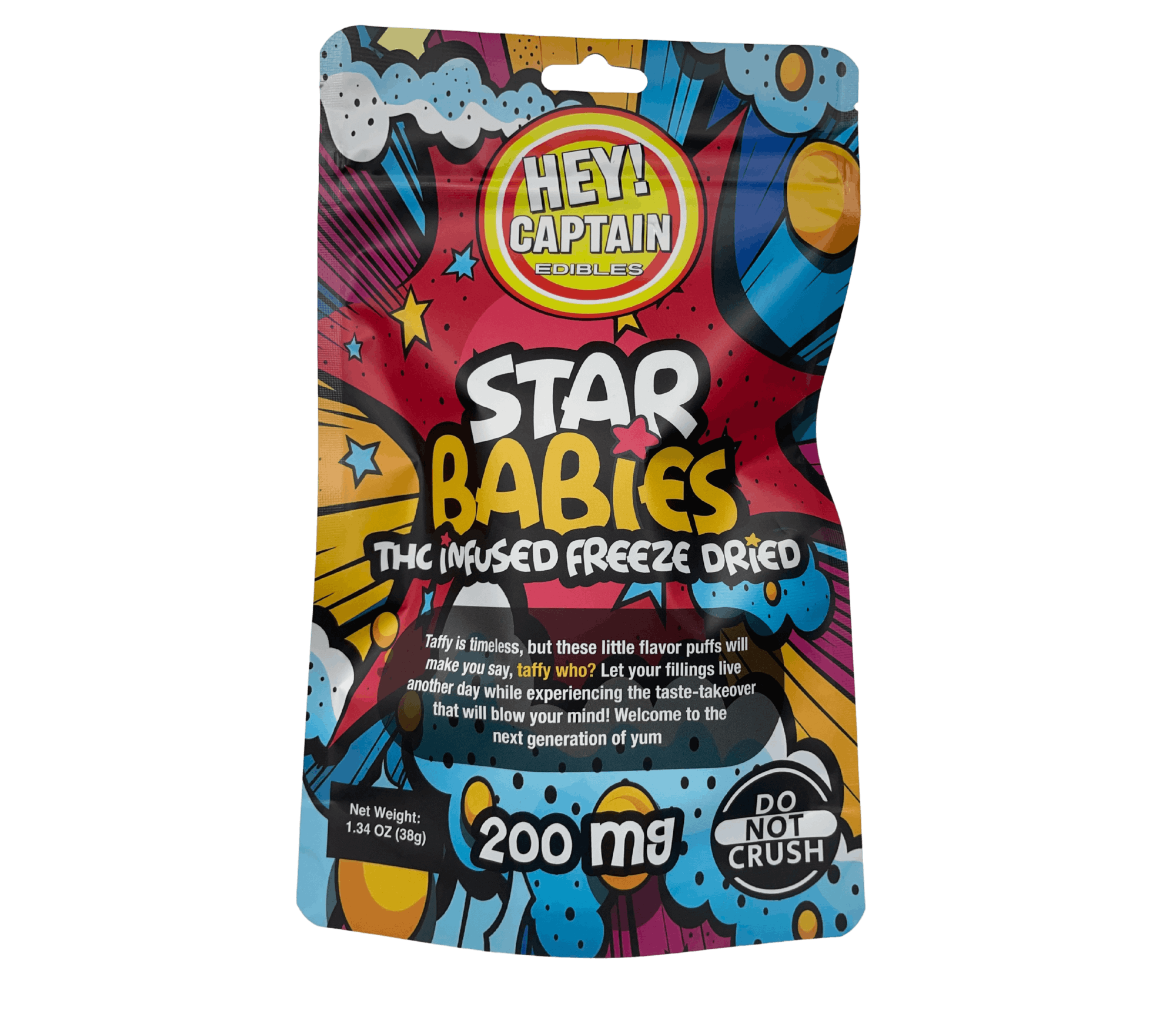 Hey Captain - 200mg Freeze Dried Star Babies - Taffy