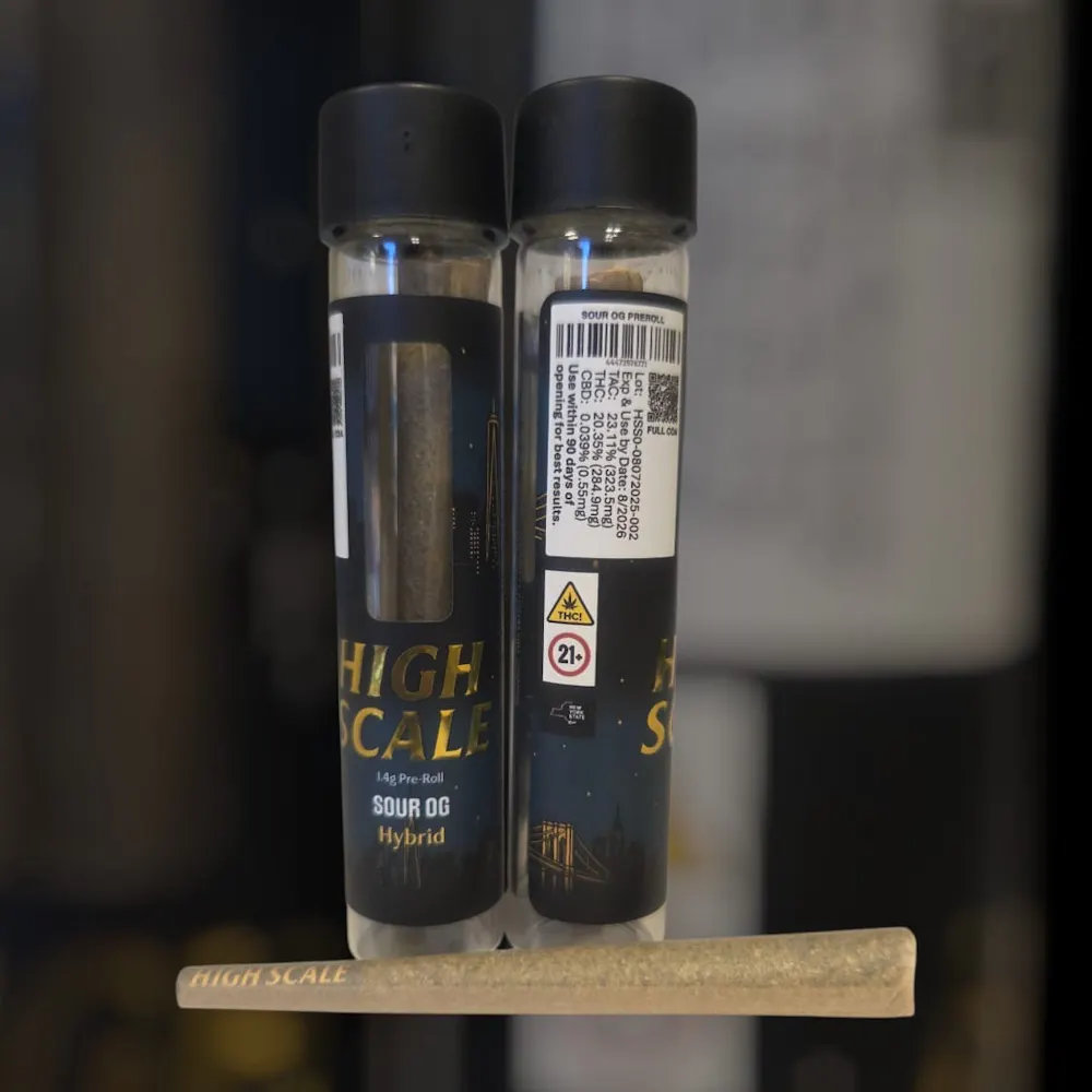 Product High Scale - Sour OG - 1.4g - Preroll