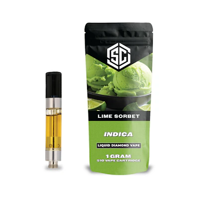 Society C - 1g Liquid Diamond Cart - Lime Sorbet - CARTRIDGES by Society C at King of Budz