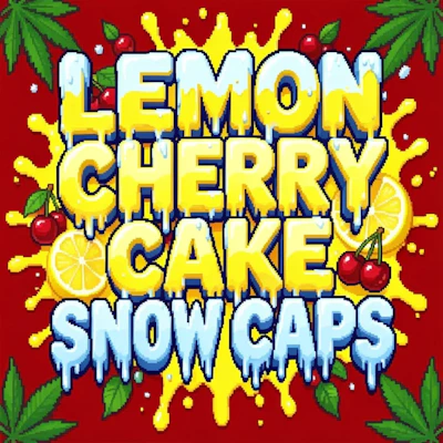 DELI Infused - Lemon Cherry Cake Snow Caps