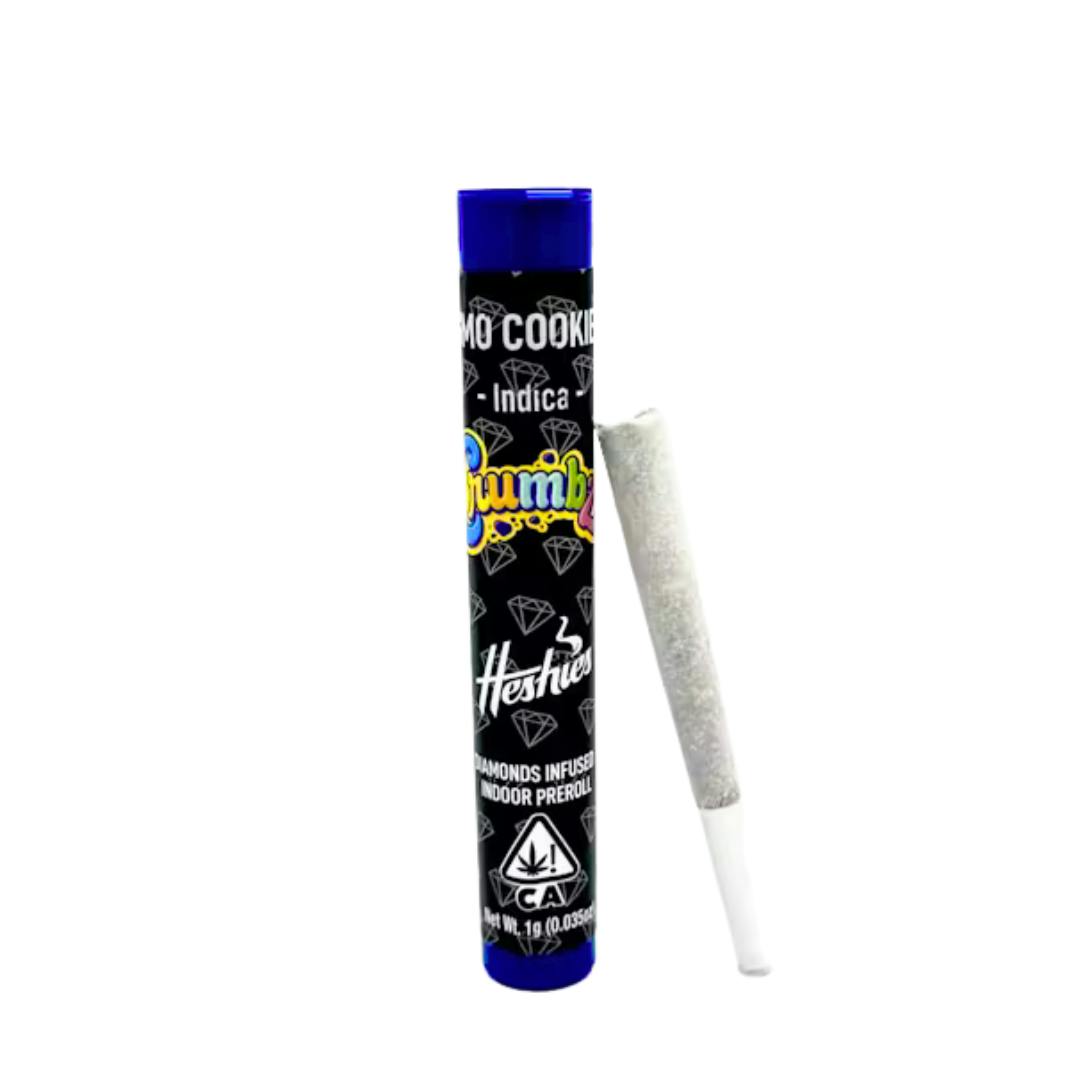 GMO COOKIES DIAMOND ENCRUSTED INFUSED PREROLL-0