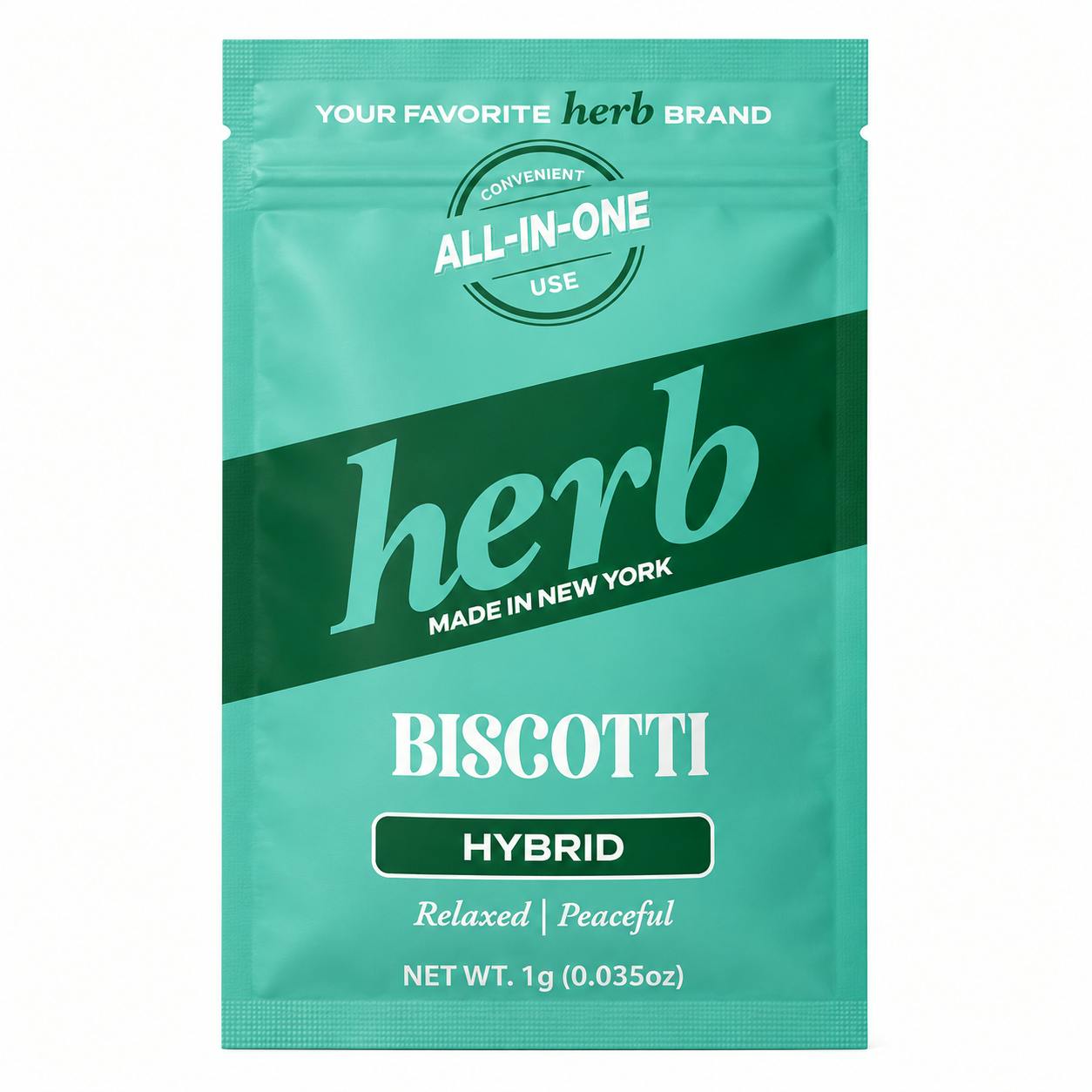 Herb - 1g Disposable - Biscotti