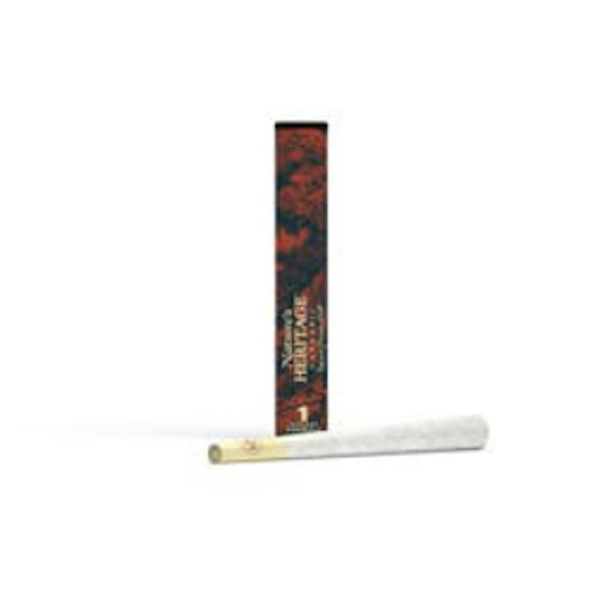 Photo of Nature’s Heritage Lemon Cherry Gelato Bubble Hash Infused Preroll