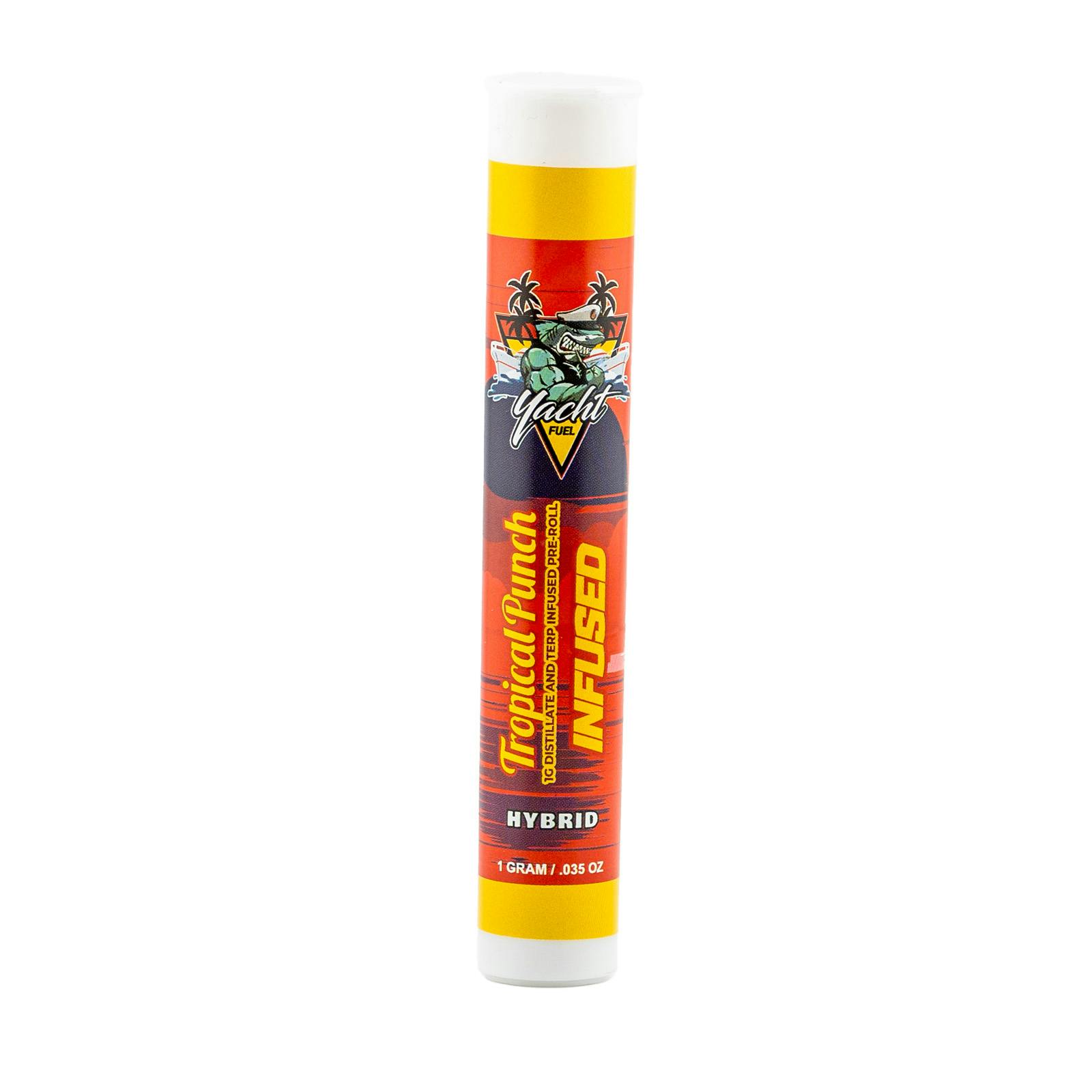 Yacht Fuel - 1g Infused Preroll - Tropical Punch