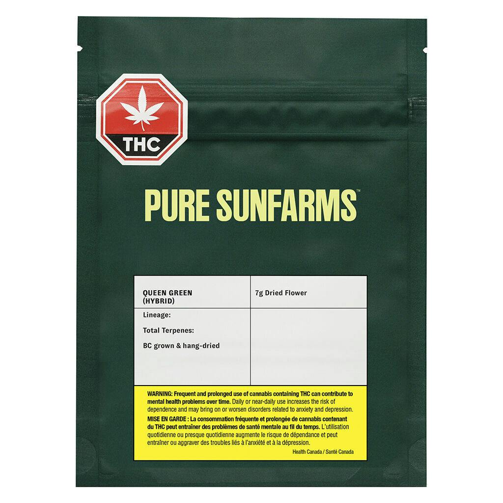 Pure sunfarms - queen green